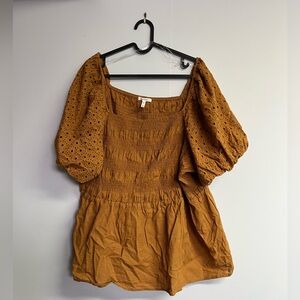 Maurices- Short Sleeve Blouse - 3X